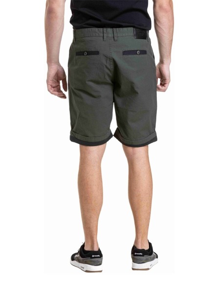 Meatfly Meatfly muške kratke hlače Barry 2.0 Army Green / Black Ripstop