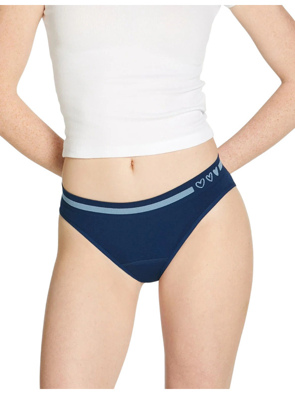 Love Luna Djevojačke menstruacijske gaćice Love Luna Seamfree Bikini Brief Night Sky