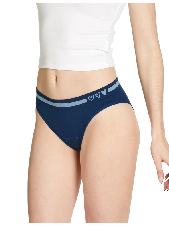 Love Luna Djevojačke menstruacijske gaćice Love Luna Seamfree Bikini Brief Night Sky