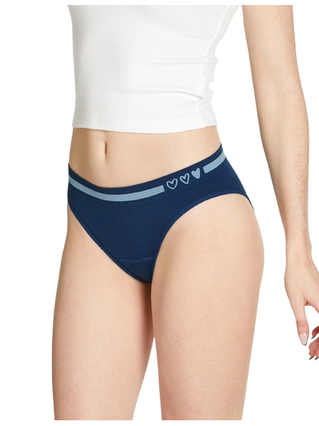 Love Luna Djevojačke menstruacijske gaćice Love Luna Seamfree Bikini Brief Night Sky
