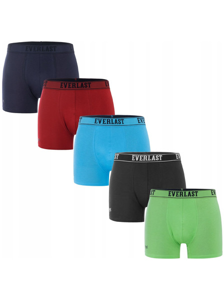 Everlast Set od pet - muške bokserice Everlast višebojna