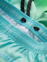 Ombre Clothing Tirkizne muške Ombre kupaće kratke hlače Ombre Odjeća V19 OM-SRBS-0125