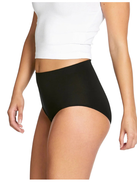 Love Luna Menstrualne gaće Love Luna Seamfree Full Brief crne
