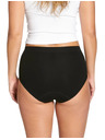 Love Luna Menstrualne gaće Love Luna Seamfree Full Brief crne