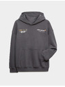 Marks & Spencer Hoodie s grafikom McLaren™ i visokim sadržajem pamuka (2-16 godina) Marks & Spencer siva
