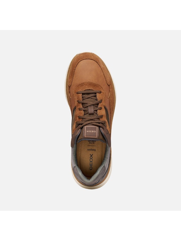 Geox Smeđe muške tenisice Geox Spherica Actif X1