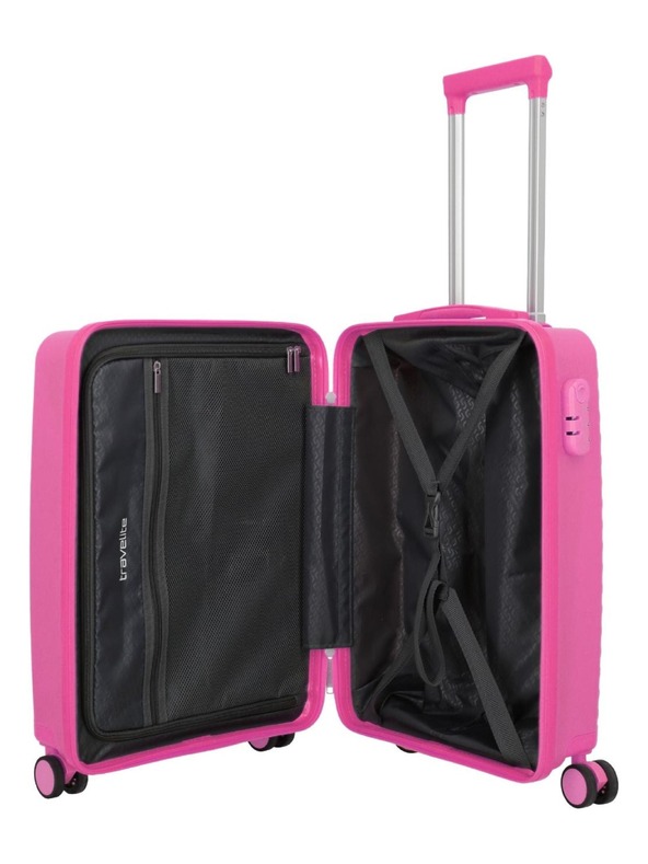 Travelite Set putnih koffera Travelite Pacific S,M,L Pink