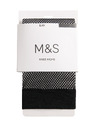Marks & Spencer Mrežaste čarape do koljena Marks & Spencer crna