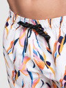 Ombre Clothing Narančasto-bijeli muški kupaći kostimi s uzorkom Ombre Clothing