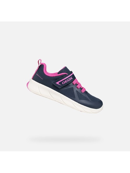 Geox Djevojčačke tenisice Geox Foot-run tamnomodre