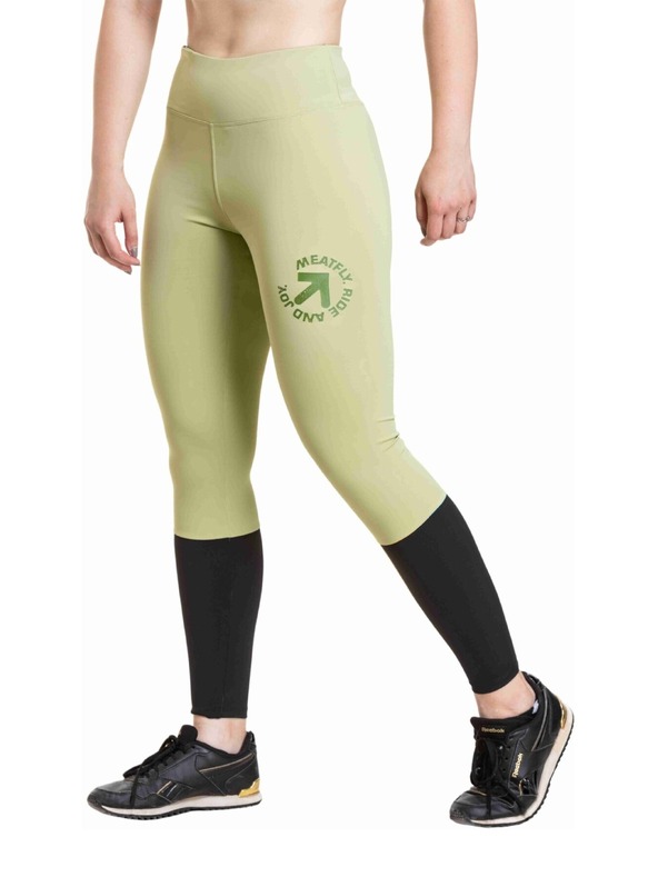 Meatfly Meatfly ženske tajice Arabel Olive Light Black