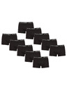 Jack & Jones Set od deset - muške bokserce Jack and Jones crne