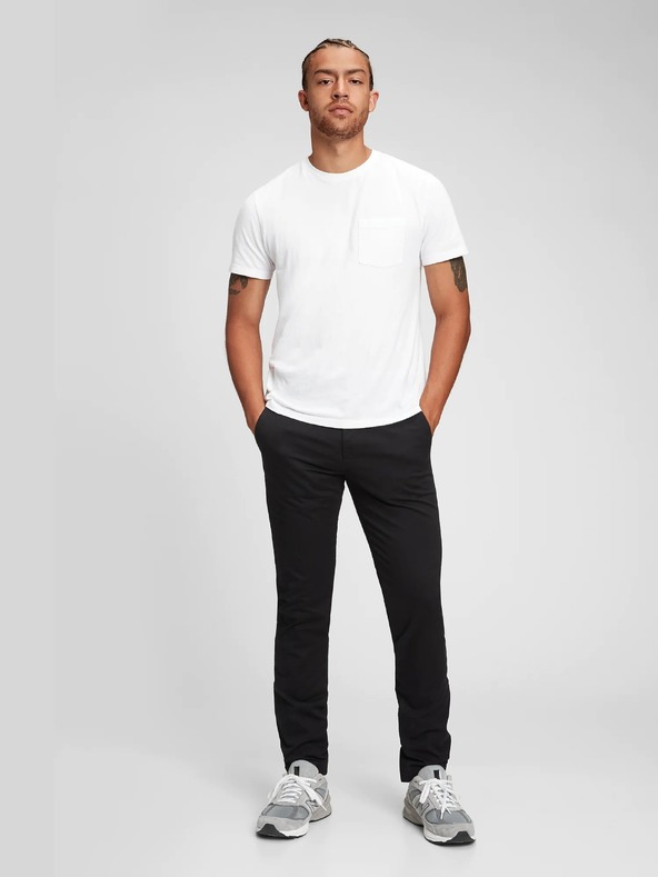 GAP Hlače modern khaki uske GapFlex GAP