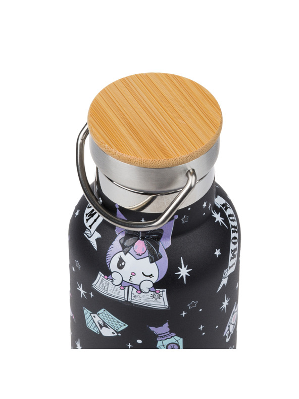 BAAGL  BAAGL Termoboca sa bambusovim poklopcem Kuromi Fortune Dream, 500 ml