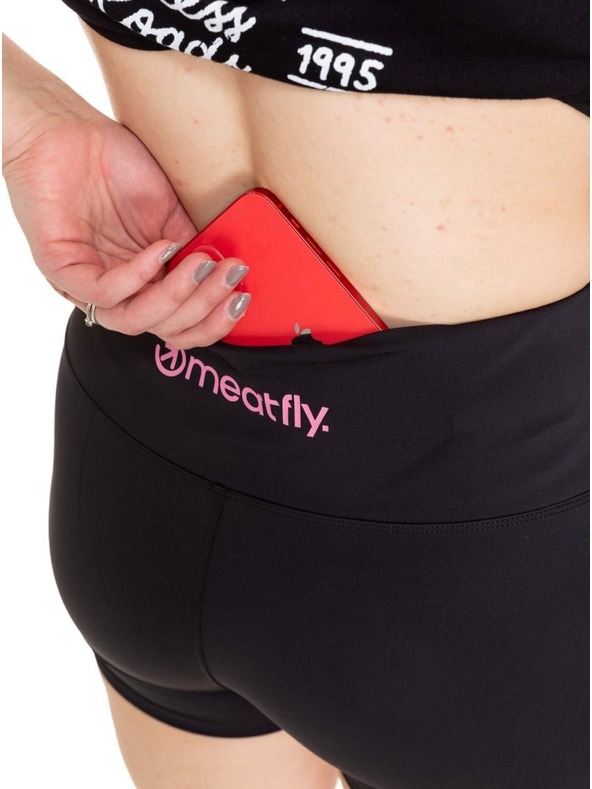 Meatfly Meatfly ženske biker kratke hlače Shorbi Short Black Pink