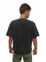 Meatfly Meatfly unisex majica Big Shock Krajdos Black Acid Wash