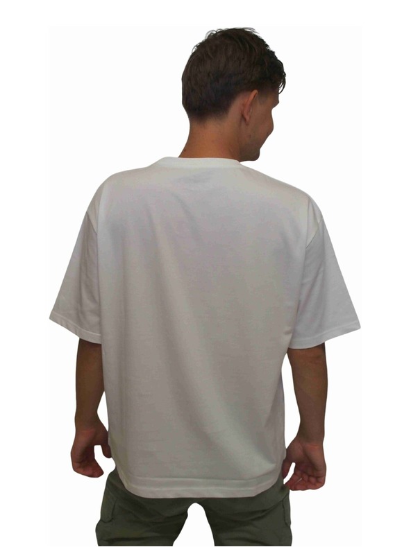 Meatfly Meatfly unisex majica Big Shock Krajdos White