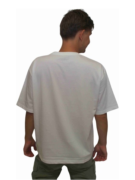 Meatfly Meatfly unisex majica Big Shock Krajdos White