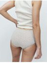 Marks & Spencer Kratke gaćice visokog struka s printom, od pamuka Lycra™, 5 kom. Marks & Spencer siva