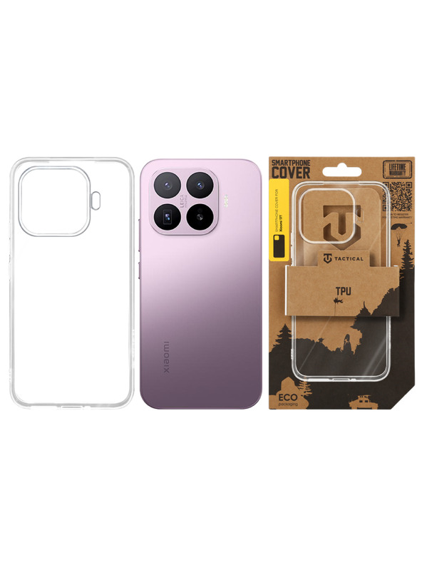 Tactical Tactical TPU Zaštita za Xiaomi 17T Transparent