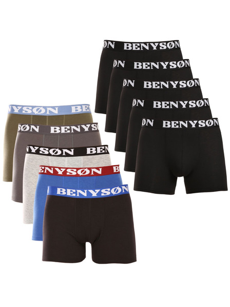 Benysøn Set od deset - muške boksarice Benysøn višebojne (4002/4004)