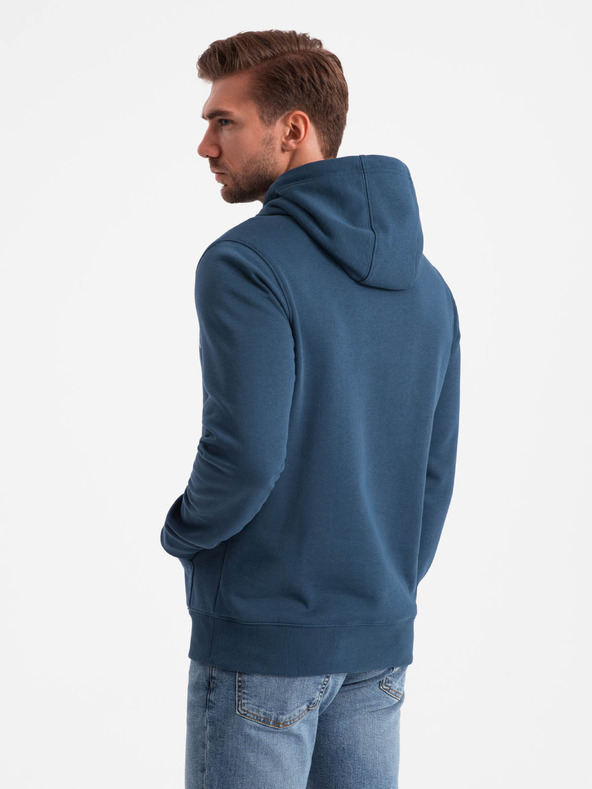Ombre Clothing Muška majica s klokanom i Ombre Clothing printom