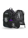 BAAGL  Black 3 SET Skate Wednesday Nevermore: ruksak, pernica, torba Baagl