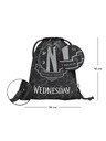 BAAGL  Black 3 SET Skate Wednesday Nevermore: ruksak, pernica, torba Baagl