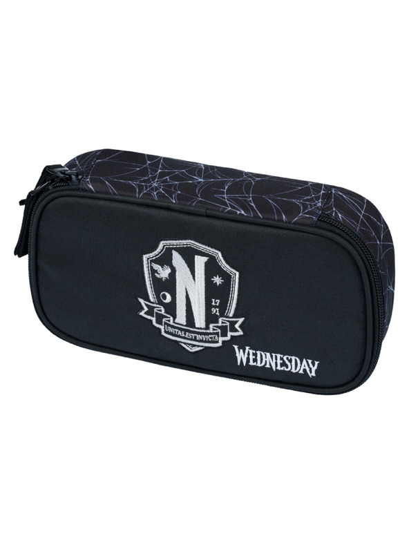 BAAGL  Black 3 SET Skate Wednesday Nevermore: ruksak, pernica, torba Baagl