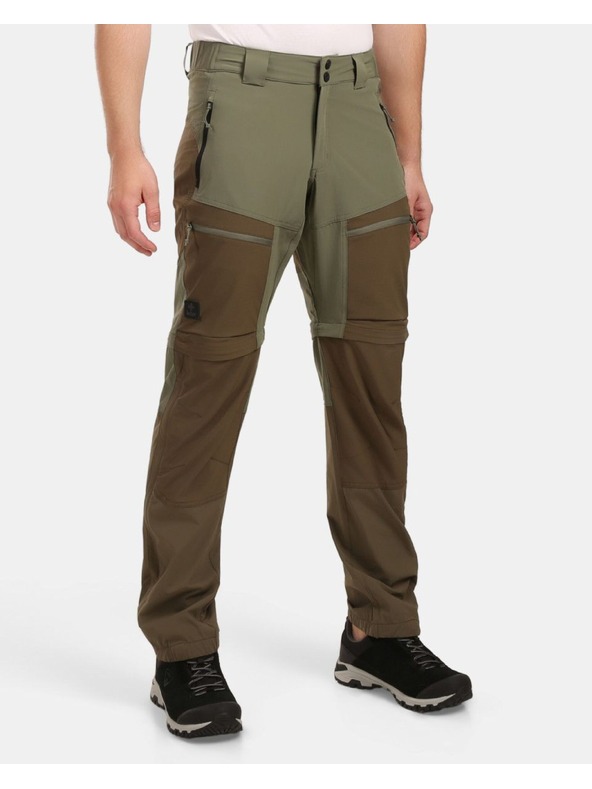 Kilpi Muške outdoor skidive hlače Kilpi HOSIO-M Khaki