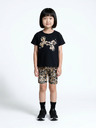 Under Armour Djevojački set Under Armour UA PRINTED BIKE SHORT SET-BLK