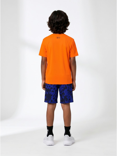Under Armour Dječački set Under Armour UA TECH PRINTED SS SHORT SET-ORG