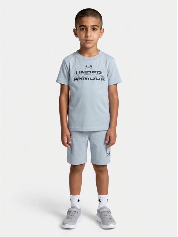 Under Armour Dječački set Under Armour UA CARGO SHORT SET-BLU