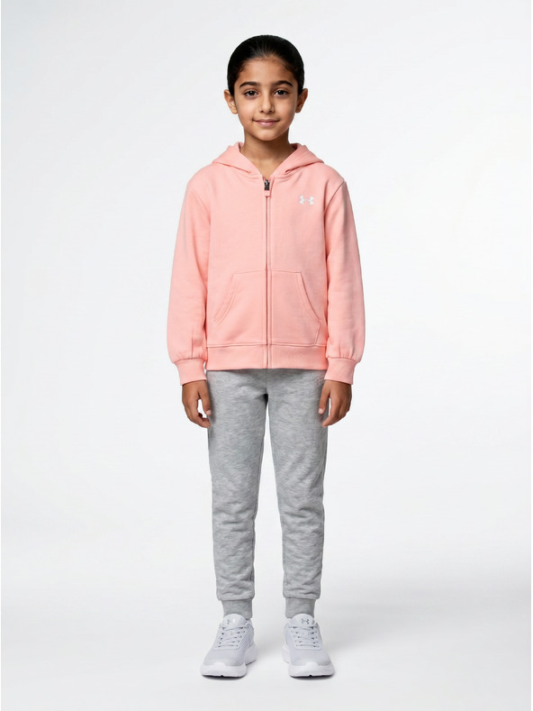 Under Armour Djevojački set Under Armour UA CHEST LOGO HOODY SET
