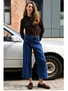Moodo Culotte traperice tamno plave Moodo