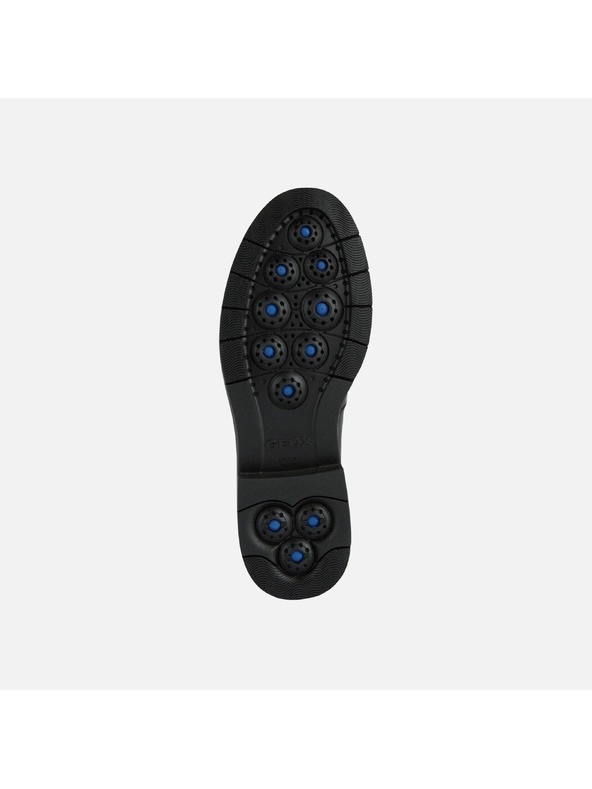 Geox Crne ženske mokasinke Geox Spherica EC1