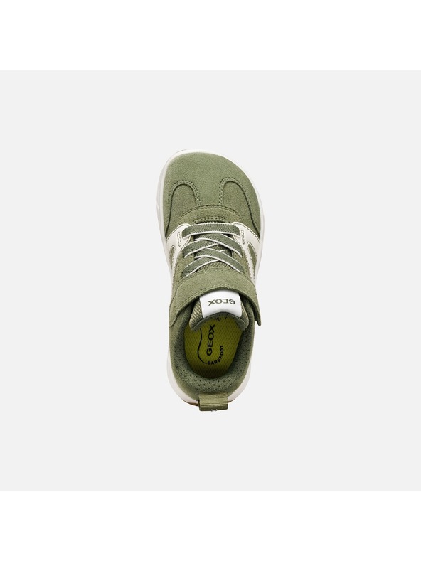 Geox Zelene dječačke barefoot tenisice Geox Foot-run