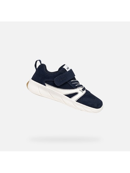 Geox Tamnomodre dječje barefoot tenisice Geox Foot-run