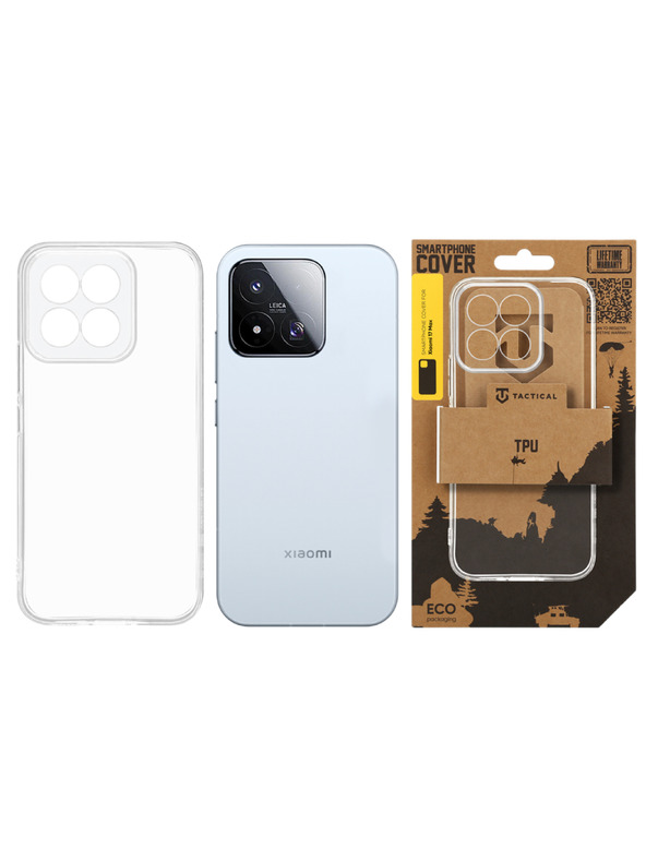 Tactical Tactical TPU Zaštita za Xiaomi 17 Max Transparent