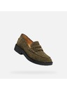 Geox Khaki ženske mokasinke Geox Spherica EC1