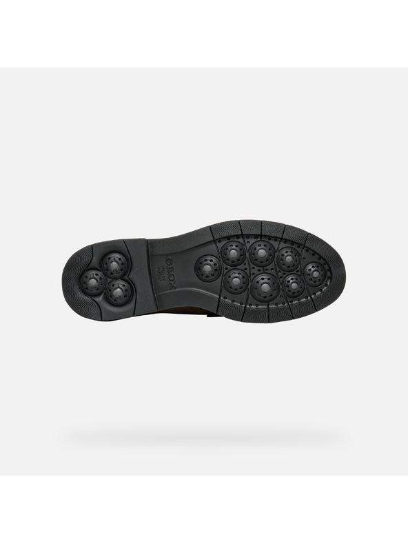 Geox Khaki ženske mokasinke Geox Spherica EC1
