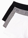 Ombre Clothing Muške pamučne bokserice s logom - 3 kom u mix V2 U532 Ombre Clothing