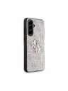 Guess Guess PU 4G Metal Logo Stražnja krovna zaštita za Samsung Galaxy A36 Pink