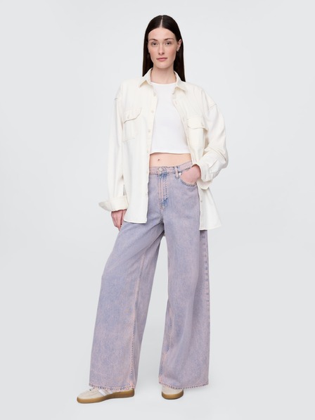 GAP Traper hlače Baggy Rose Mist Pink GAP