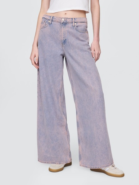 GAP Traper hlače Baggy Rose Mist Pink GAP