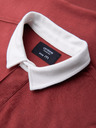 Ombre Clothing Ombre Clothing Muška majica s vinski ovratnikom