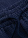 Ombre Clothing Muške pamučne strukturirane hlače REGULAR FIT – tamno plave V1 OM-PACP-0310 Ombre Clothing
