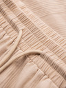 Ombre Clothing Muške strukturirane pamucne kratke hlače – svetlo braon V1 OM-SRCS-0209 Ombre Clothing