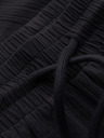 Ombre Clothing Muške pamucne kratke hlače sa strukturiranim uzorkom – crne V2 OM-SRCS-0209 Ombre Clothing