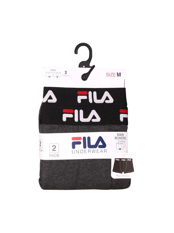 FILA Set od dva - muške bokserice Fila sive (FU5141/2-248)